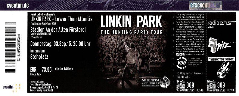 2015 - Shows - Linkin Park Live